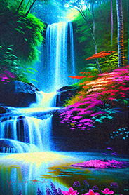 fantasy waterfall<br>-20240318-<br>20240318-c