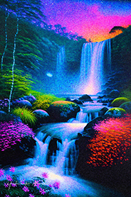 fantasy waterfall<br>-20240318-<br>20240318-d