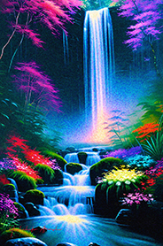 fantasy waterfall<br>-20240318-<br>20240318-e