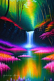 fantasy waterfall<br>-20240318-<br>20240318-i