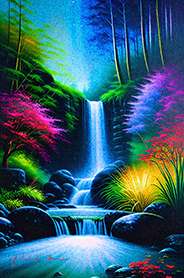 fantasy waterfall<br>-20240318-<br>20240318-k