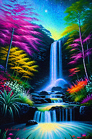 fantasy waterfall<br>-20240318-<br>20240318-l