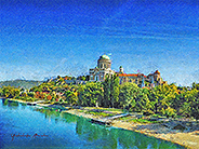 Scenery seen from the Danube-001-a