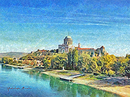 Scenery seen from the Danube-001-d