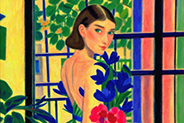 foliage plants and women-01-d