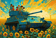 sunflowers, tanks and children-20231002-c
