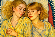 Portrait of a sleeping-a 