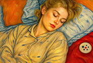 Portrait of a sleeping-b 
