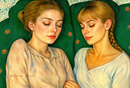 Portrait of a sleeping-d
