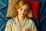 Portrait of a sleeping-h