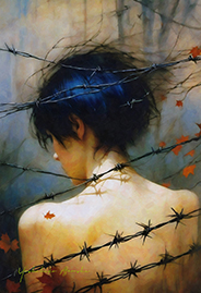 Barbed Wire Woman<br>-20240617-<br>20240617-d