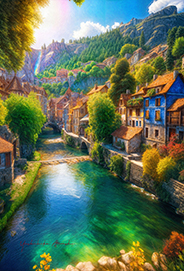 Village by the River-g