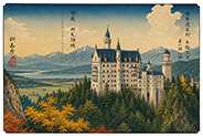 The 53 Stations of World Heritage vol.01-025 : Neuschwanstein Castle, Germany